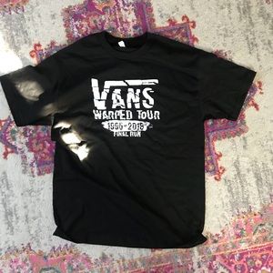 VANS WARPED TOUR 2018, THE FINAL TOUR OFFICIAL TEE